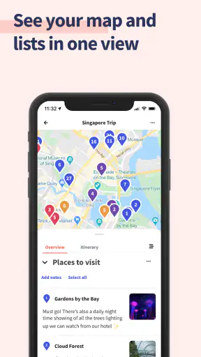 Wanderlog - Trip Planner App screenshot