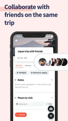 Wanderlog - Trip Planner App screenshot