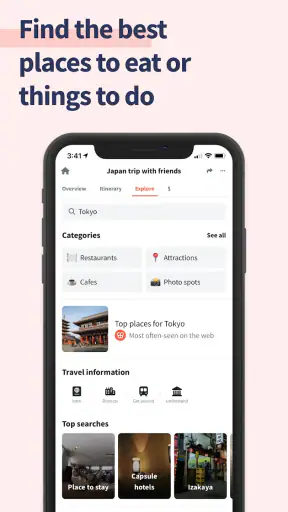 Wanderlog - Trip Planner App screenshot