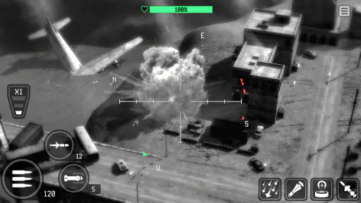 War Drone Military Battle Game screenshot