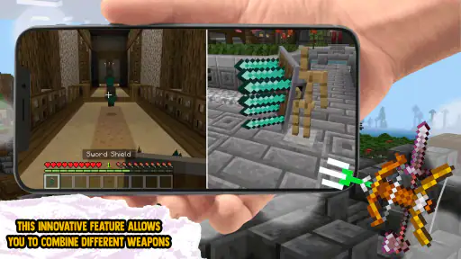 Weapon Combiner Mod for MCPE screenshot