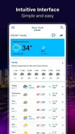 Weather - Meteored Pro News screenshot