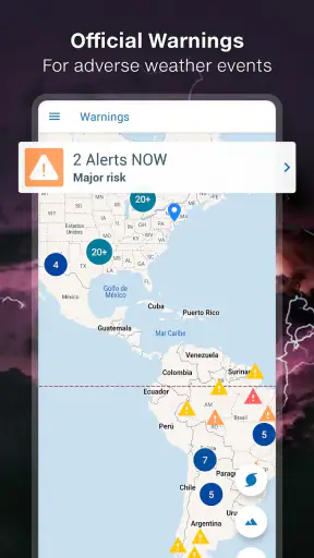 Weather - Meteored Pro News screenshot