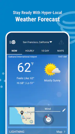Weather Radar by WeatherBug screenshot
