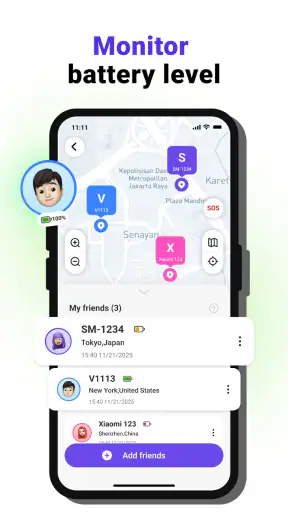 WeTrack - متتبع الموقع screenshot