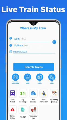 Where is my Train- Live Status screenshot