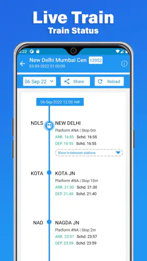 Where is my Train- Live Status screenshot