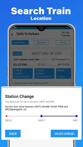 Where is my Train- Live Status screenshot