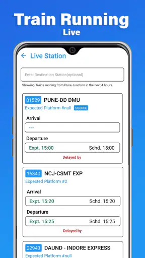 Where is my Train- Live Status screenshot