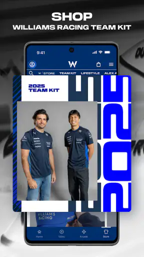 Williams Racing screenshot