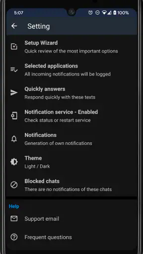 WimLow - Privacy in your chat screenshot