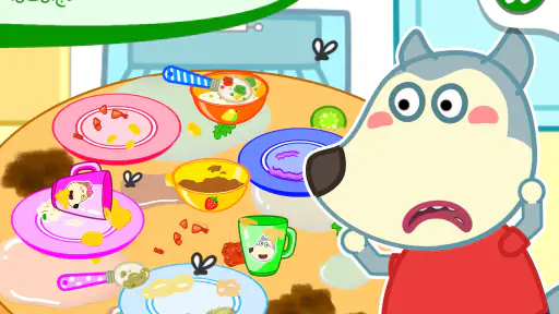 Wolfoo House Cleanup Life screenshot