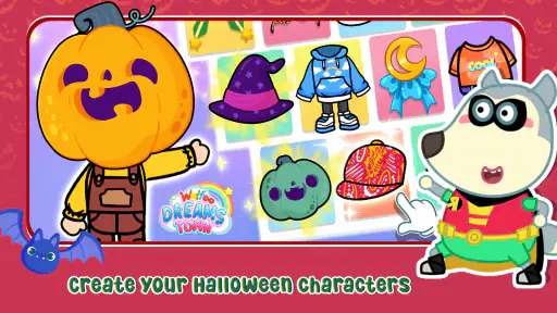 Wolfoo's Town: Dream City Game screenshot