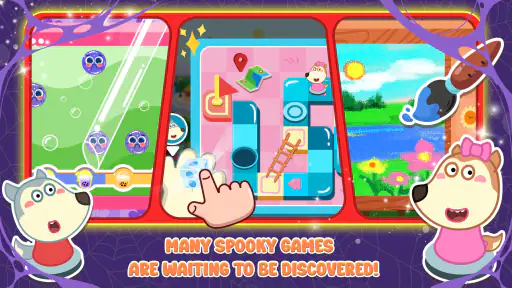 Wolfoo's Town: Dream City Game screenshot