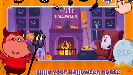 Wolfoo's Town: Dream City Game screenshot