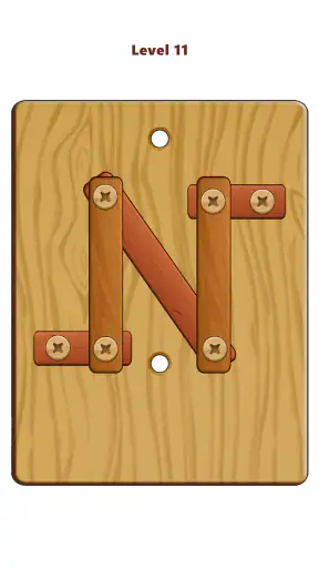 Wood Nuts & Bolts Puzzle screenshot