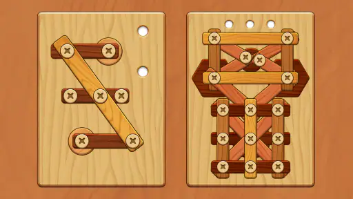Wood Screw Puzzle screenshot