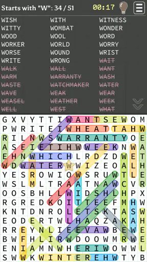 Word Search screenshot