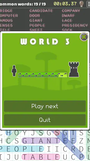 Word Search screenshot