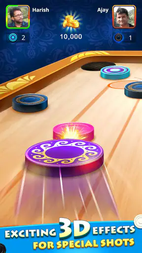 World Of Carrom :3D Board Game screenshot