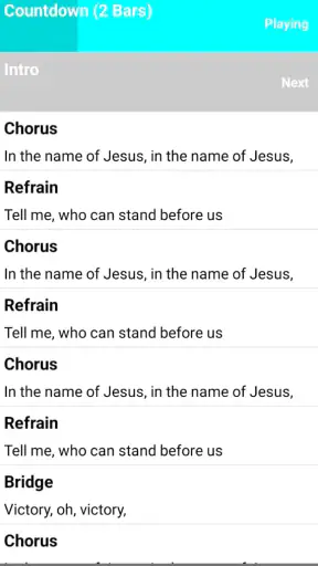 Worship Backing Tracks screenshot