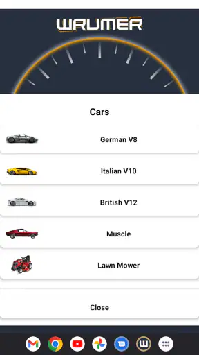 Wrumer screenshot
