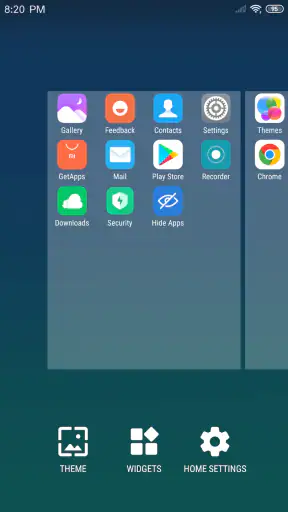 X Launcher screenshot