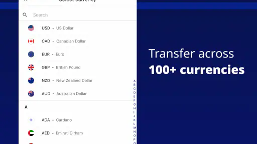Xe Money Transfer & Converter screenshot
