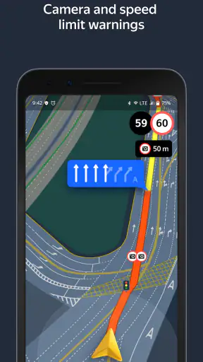 Yandex Navigator screenshot