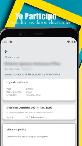 Yo Participo screenshot