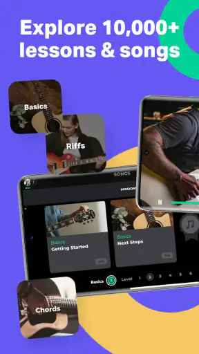 Yousician: Learn Guitar & Bass screenshot