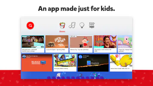 YouTube Kids for Android TV screenshot