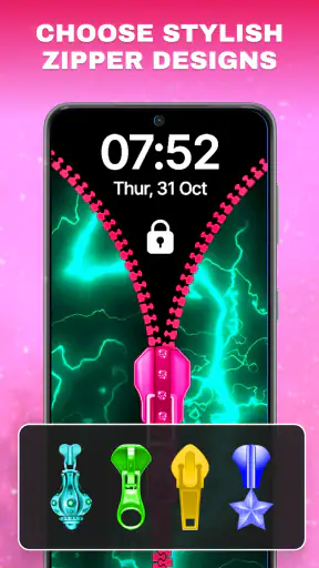 Zip Lock - Zip Screen Lock screenshot