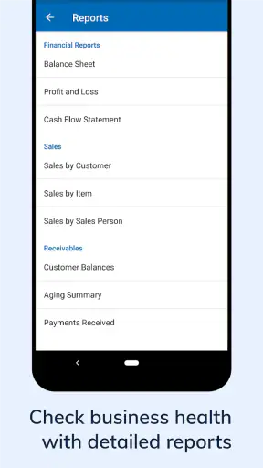 Zoho Books - VAT Accounting screenshot