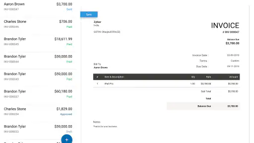 Zoho Books - VAT Accounting screenshot