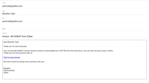 Zoho Books - VAT Accounting screenshot
