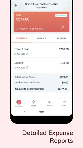 Zoho Expense - Expense Reports screenshot