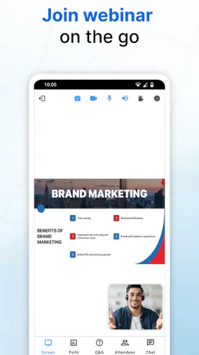 Zoho Meeting - Online Meetings screenshot