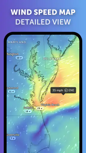 Zoom Earth - خريطة رادار الطقس screenshot