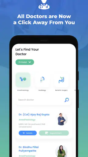 Zulekha Hospitals screenshot