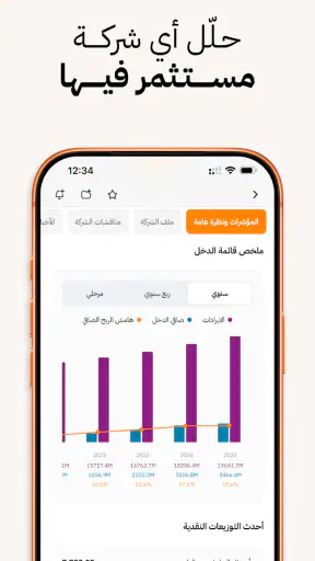 أرقام أون - أسهم وأخبار مالية screenshot