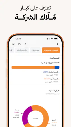 أرقام أون - أسهم وأخبار مالية screenshot