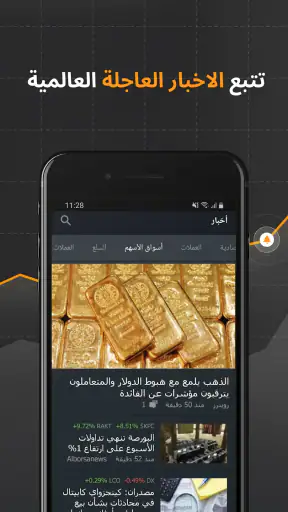أسهم وسلع وأخبار Investing.com screenshot