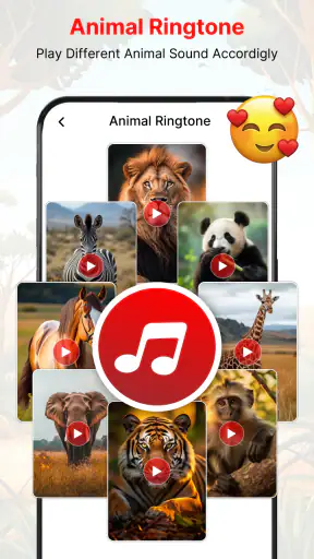 أصوات الحيوانات نغمات الطيور screenshot