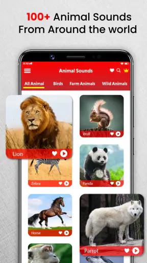 أصوات الحيوانات نغمات الطيور screenshot