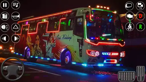 ألعاب الحافلات: حافلات المدينة screenshot