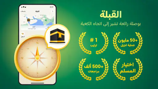 أنا مسلم: أذان، قبلة وقرآن screenshot