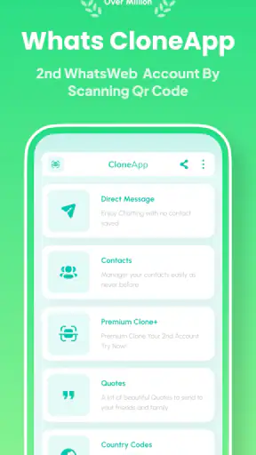 استنساخ تطبيق للواتس اب screenshot