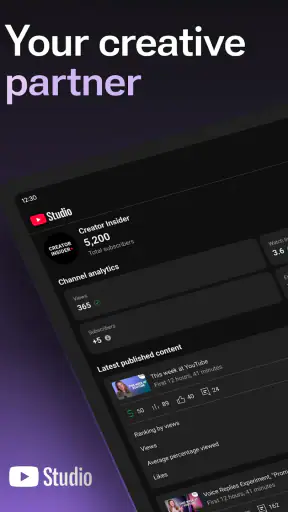 استوديو YouTube screenshot