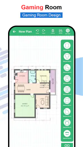 البيت الحديث رسم البيت screenshot